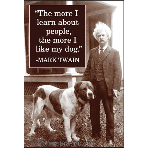 "The More I Learn About People…" Cheeky Magnet