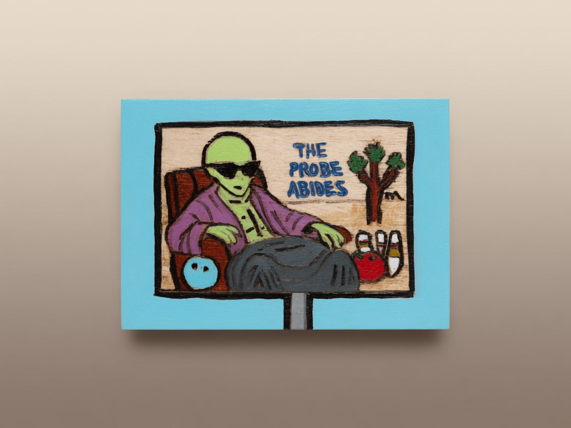 Small Wood Burned Art