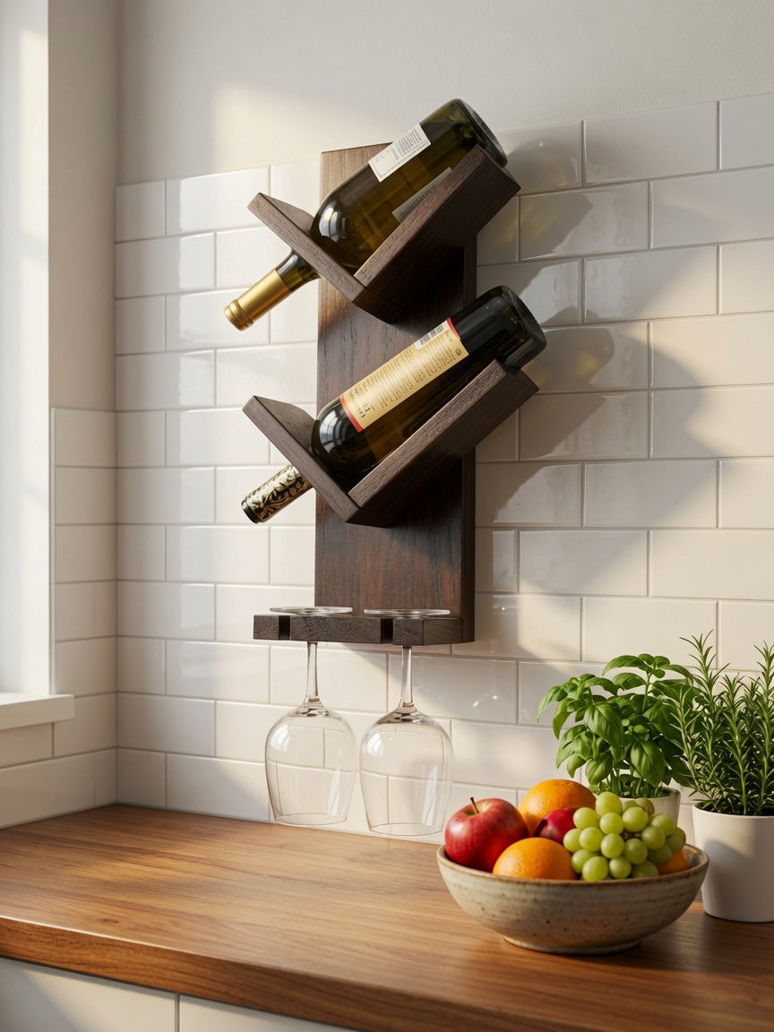 Floating Wine Rack