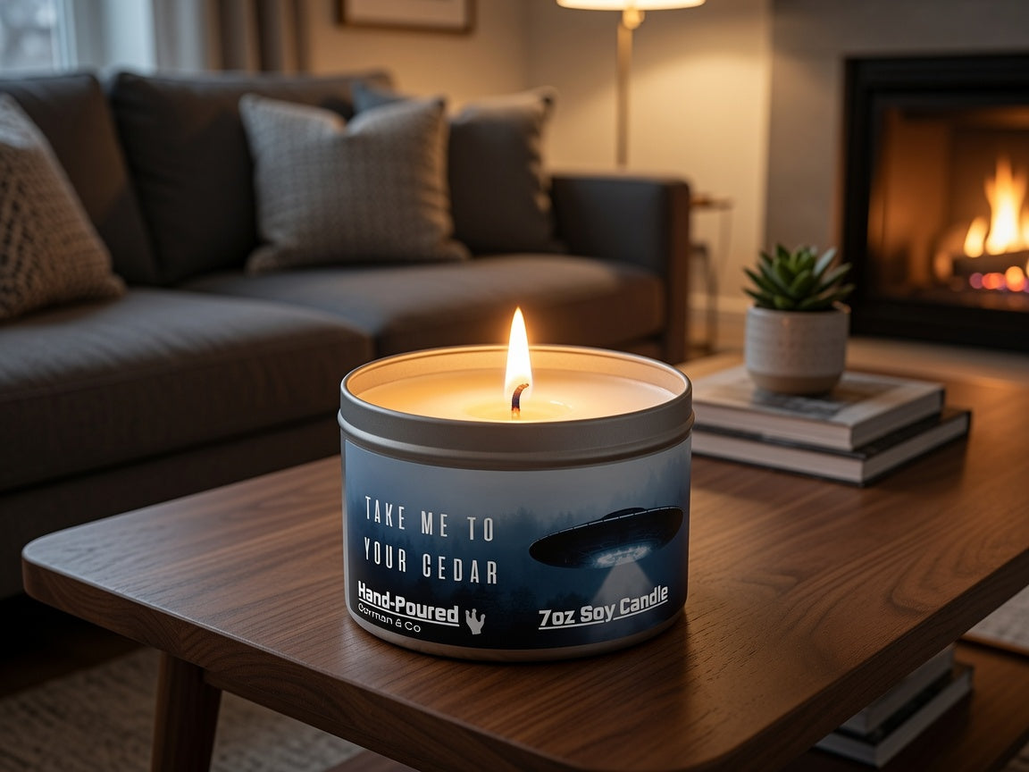 Take Me to Your Cedar - 7oz Soy Candle