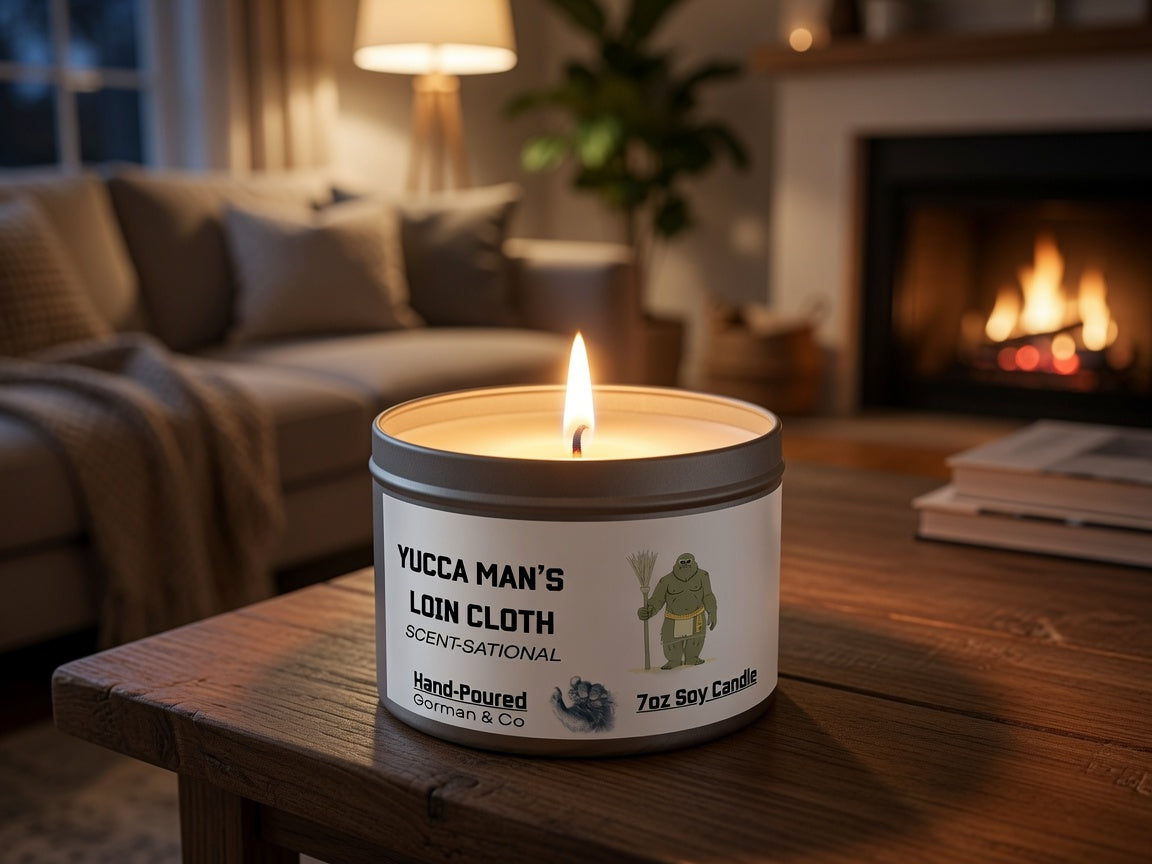 Yucca Man's Loin Cloth - 7 oz Soy Candle